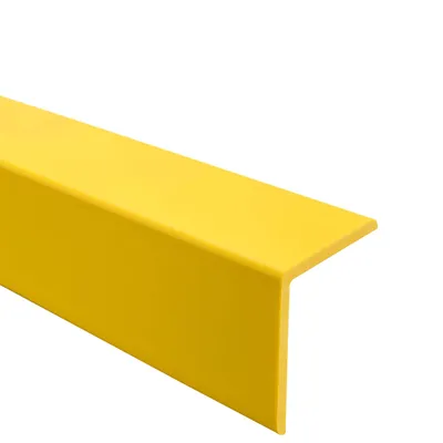 Obrázek produktu pro QUEST Rohová lišta PVC 35x35 mm, 2m, měkký ochranný roh na zeď, KM, žlutá