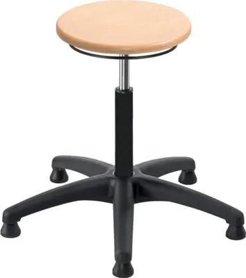 Produktbild von Meychair Hocker 9052 A1S-TG-B Gleiter Buche h.
