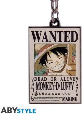 Produktbild von ONE PIECE - Keychain "Wanted Luffy"