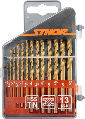 Produktbild von Titanbohrersatz Für Metall 1,5-6,5 Mm 13-Teilig - W-22300