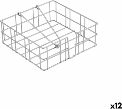 Obrázek produktu pro Kroužek na ubrousky Confortime 18 x 18 x 6,5 cm (12 kusů)