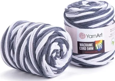 Produktbild von Yarn Art Macrame Cord 5 mm VR 85 m 910 Schnur