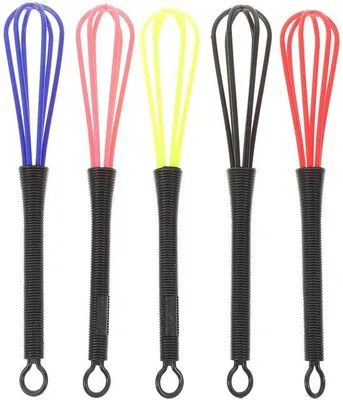Produktbild von Mini-Küchenhilfe - 5 Stücke - Farbige Küchenaccessoire - Kochhilfe - Ideal für Eierklopfen - Unverzichtbar für Friseure