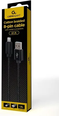 Image de gembird USB 2.0 Ladekabel 1,8 m, schwarz