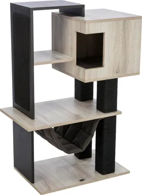 Produktbild von TRIXIE Kratzbaum CityStyle - grau/schwarz - 98 cm