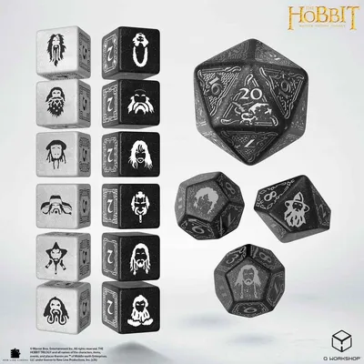 Immagine prodotto di Kostky per il gioco "Lo Hobbit" - Umbral Hollow (16 pezzi)