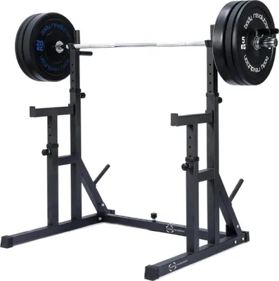 Produktbild von Body Revolution Squat Rack Schwarz Verstellbar Kniebeugenständer Heimstudio