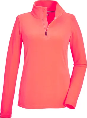 Produktbild von killtec Damen Langarmshirt Fleeceshirt mit Stehkragen 101
