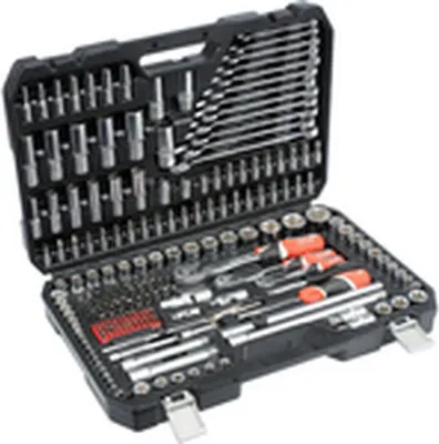Produktbild von Werkzeugsatz Yato YT-38841 Stahl 216 Stücke 1/4" 3/8" 1/2"