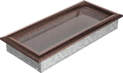 Produktbild von Lüftungsgitter Oskar 17x37 gemaltes Kupfer