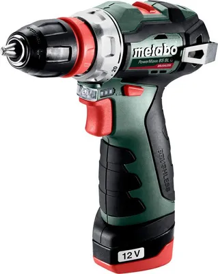 Image de Coffret Perceuse visseuse 12 V sans fil PowerMaxx BS BL Q 2 x 2,0 Ah Li-Power, LC12