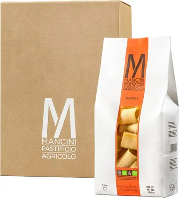 Image de Mancini Pastificio Agricolo - Tuffoli - Italienische handwerkliche Nudeln - 12 x 500 g