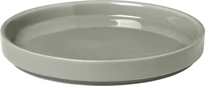 Image de Assiette Blomus Pilar, assiette plate, vaisselle, céramique, Mirage Grey, 14 cm, 63982