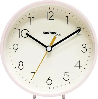 Produktbild von Technoline MODELL H, Mechanischer Wecker, Rund, Pink, Drinnen, Erwachsener, Analog