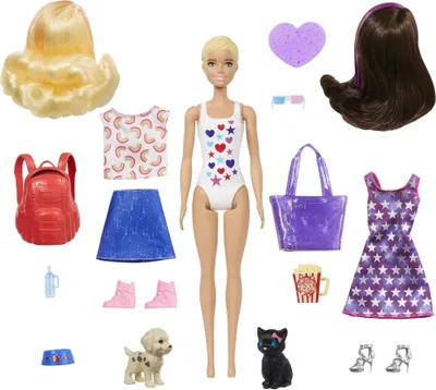Produktbild von MATTEL GPD56 Barbie Color Reveal Ultimate Reveal Puppe Park und Kino mit 25 Überraschungen und Tag-N
