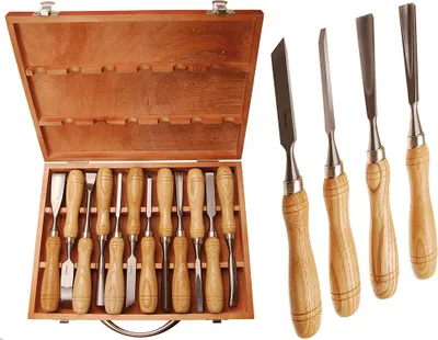 Produktbild von BGS 52712 Schnitzwerkzeug-Satz, 12-tlg.