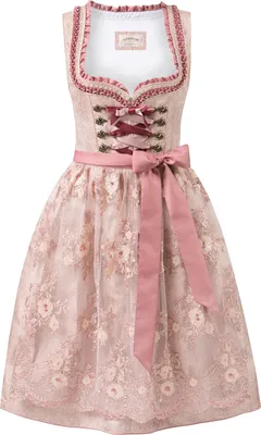 Produktbild von Dirndl Alena 60er Länge altrosa 42