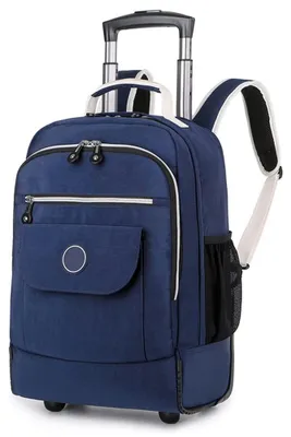 Image de Trolley scolaire - Sac à dos imperméable - Sac léger - 30x21x44 cm