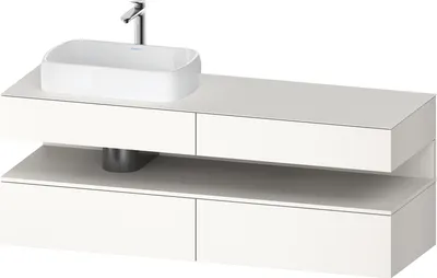 Produktbild von DURAVIT QA4777084840010 QTG KWTU WH Ek. 1600x550x600 Wß Smt H