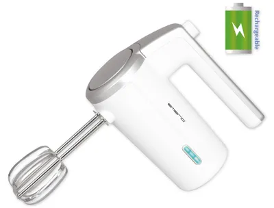 Image de Emerio Handmixer, 3 Geschw. Rücklauffunktion kabellos weiß (HM-126681)