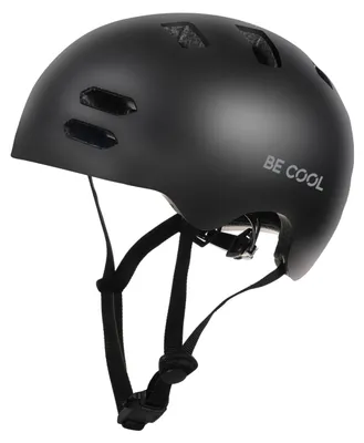 Kinder Fahrradhelm, Schwarz, M, 250 g, 53-55 cm