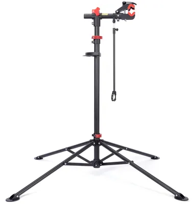 Immagine prodotto di Supporto per l'assemblaggio di biciclette - Supporto professionale per riparazioni, pieghevole, con capacità di carico di 30 kg