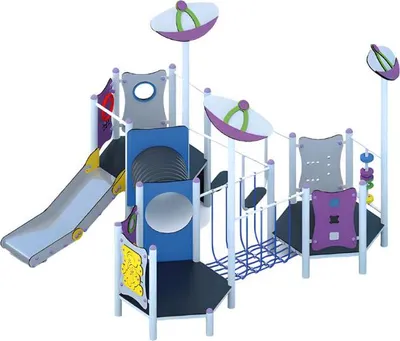 Produktbild von Spielplatz Kletterpark Kinderspielplatz Spielgelände Spielbereich Aktivplatz