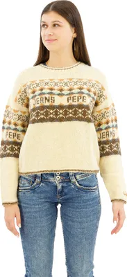 Zdjęcie produktu dla Pepe Jeans Hitty Pullover Beige S Frau Beige S