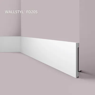 Produktbild von NMC FD20S WALLSTYL Sockelleiste Zierleiste Stuckleiste 2 m