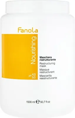 Produktbild von Fanola Nourishing Restructuring Mask odżywcza maska do włosów suchych i zniszczonych 1500 ml