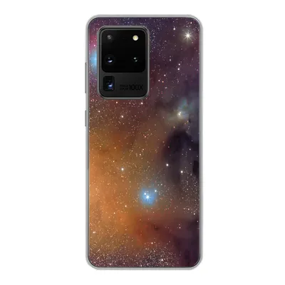 Produktbild von MuchoWow® Handyhülle Schutzhülle Hülle für Samsung Galaxy S20 Ultra Universum - Sterne - Farben - Jungen - Mädchen - Kinder Silikon Softcase Handy Hülle - Karteninhaber