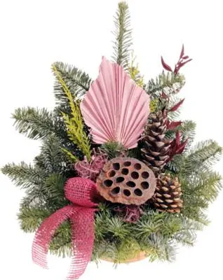 Produktbild von Grabschale Nobilis Ø 13 cm H ca. 35 cm B ca. 35 cm rosa