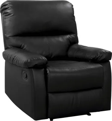 Image de Fauteuil relax "Lincoln" - 90 x 89 x 103 cm - Noir