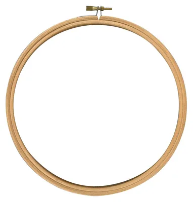 Stickrahmen 20 cm, Holz, rund, 1 Stück