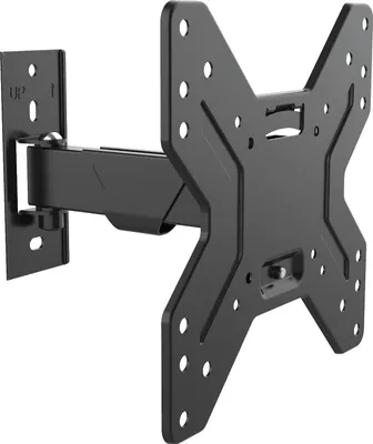 Produktbild von ECG LD 174202 | TV-Halter | Für LED / LCD | 17"- 42" | VESA: 75x75 bis 200x200 | Maximale Belastung: 25 kg | mit Platz für Kabel |