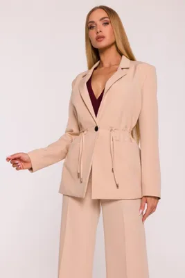 Produktbild von Made of Emotion Damen-Blazer Geodemondo M873 beige S
