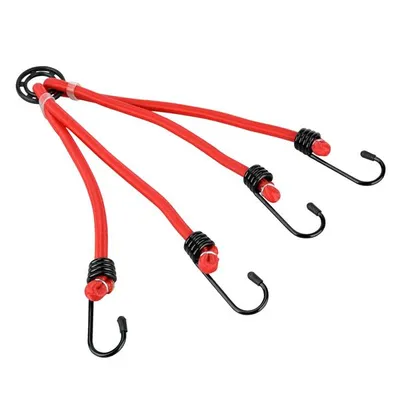 Immagine prodotto di Cinghia di tensionamento per bicicletta Fischer / ragno per bagagli a 4 bracci 50cm