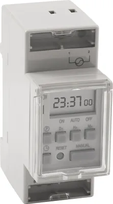 Produktbild von Digitale Zeitschaltuhr für den Schalttafel-Einbau McPower "STE-5", 230V, Bluetooth, 1.800W