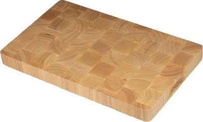 Productafbeelding van Snijplank - Keukenplank Werkplank - Voedsel Bereiden - Met Handgrepen - 53 x 32.5 cm - Bruin
