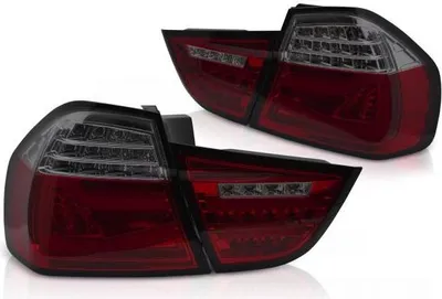 Obrázek produktu pro Full LED zadní světla pro BMW E90 LCI sedan modelový rok 08-12 červená/kouřová