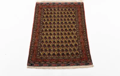 Obrázok produktu pre Originálny ručne vyrobený orientálny koberec, veľkosť: 154x102 CM s certifikátom pravosti