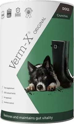 Image de Verm-X contre les parasites intestinaux pour chiens ; 325 g