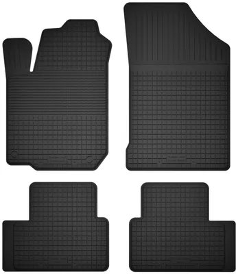 Obrázek produktu pro Gumové vaničkové autokoberce pro: Suzuki Wagon R+ 1998-2010 hatchback černé 4 ks
