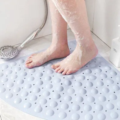 Immagine prodotto di Tappetino da bagno antiscivolo per bambini 54x54 cm con ventose in gomma extra grandi
