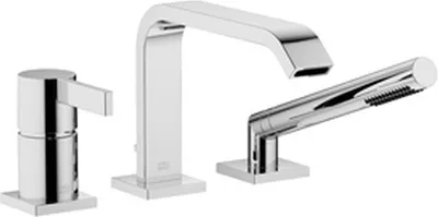 Produktbild von Dornbracht Wannen-3-Loch-Einhebelmischer für Wannenrandmontage IMO chrom, 27412670-00