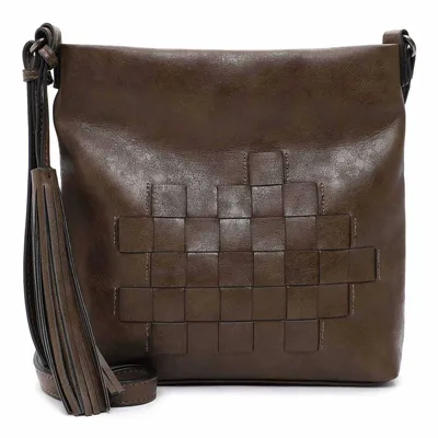 Image de SURI FREY sac à épaule sac à épaule bandoulière Angy Crossbody Bag Mud marron foncé