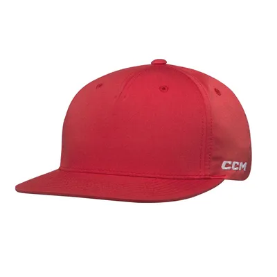 Produktbild von CCM Team Flatbrim Snapback SR, Farbe:rot