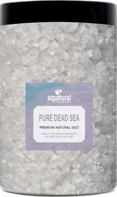 Image de Aquatural : sel pur de la mer Morte - 500 grammes
