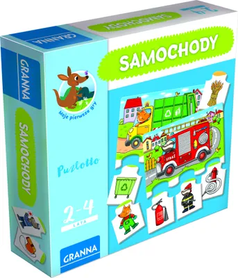 Produktbild von Puzzle Puzlotto Granna - Samochody