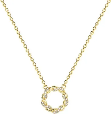Image de Collier NA-21659 Doré - Élégance et Confort KP21659